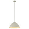 Wisząca lampa nad stół Faro 5899 kuchenna kopuła metalowa beżowa