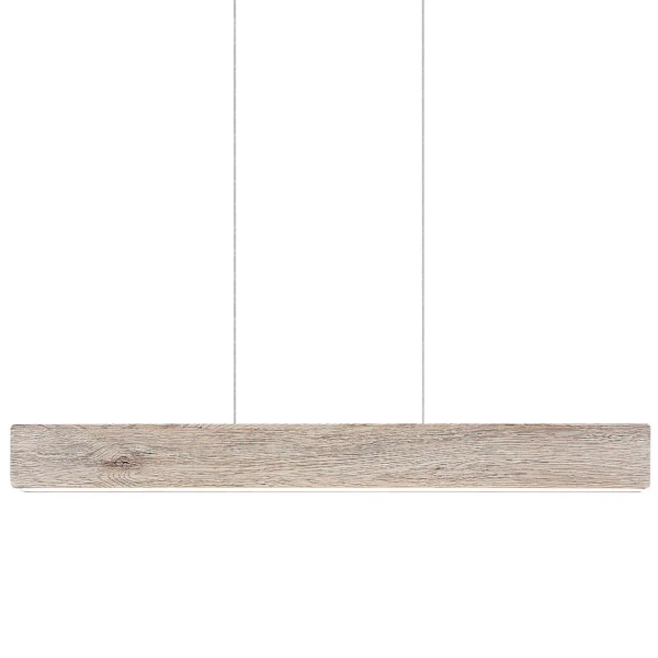 Wisząca lampa ekologiczna Cinnamon 3091 LED 34W 3000K belka drewniana