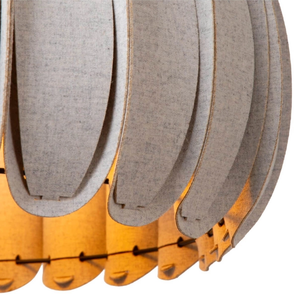 Pokojowa lampa wisząca Spencer 34445/30/36 szara