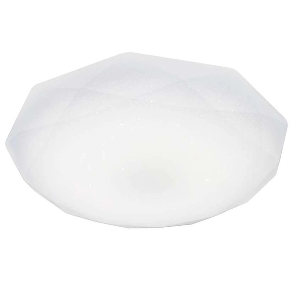 Plafon LAMPA sufitowa HEX EK75320 Milagro geometryczna OPRAWA natynkowa LED 16W 4000K z efektem gwiazd biała