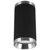 Sufitowa lampa Frida 4193 Ideus nad stół tuba chrom czarna