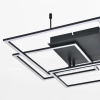 Nowoczesny plafon AVENIR DH190827BBK LED 50W 4000K kwadraty czarny
