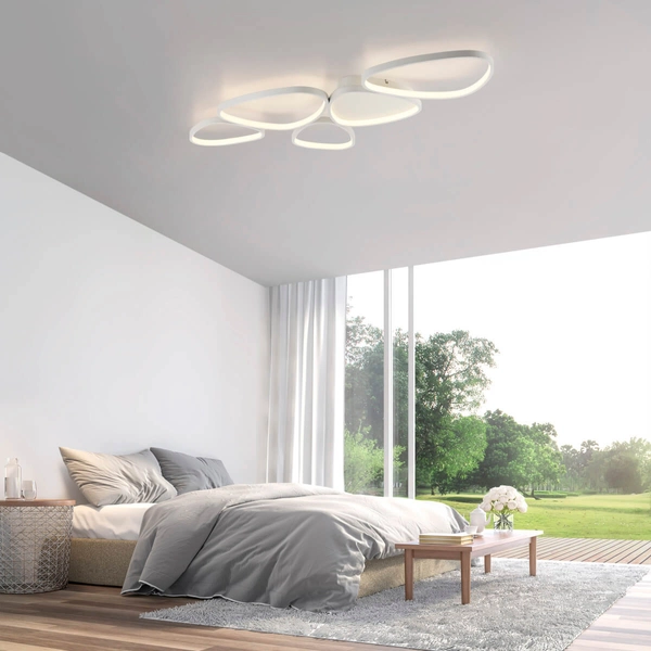 Sufitowa lampa Pebbles 14045-16 Just Light LED 42W 3000K biała