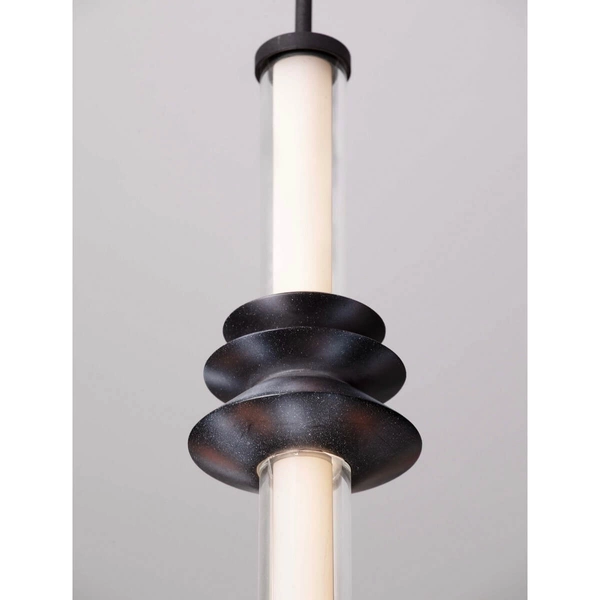 Zwisowa lampa tuba URUBICHA LE44688 LED 7W 3000K podłużna czarna