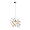 Wisząca lampa glamour Gloria R31311003 do salonu mosiądz połysk