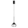Wisząca lampa LED Suza PL0103-BK Yaskr LED 6W 3000K IP44 czarna