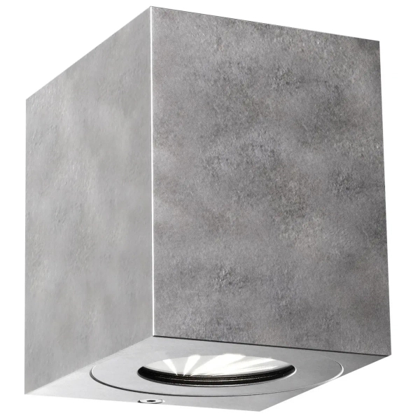Elewacyjna lampka Canto 49711031 LED 10,6W 3000K IP44 prostokąt cyna