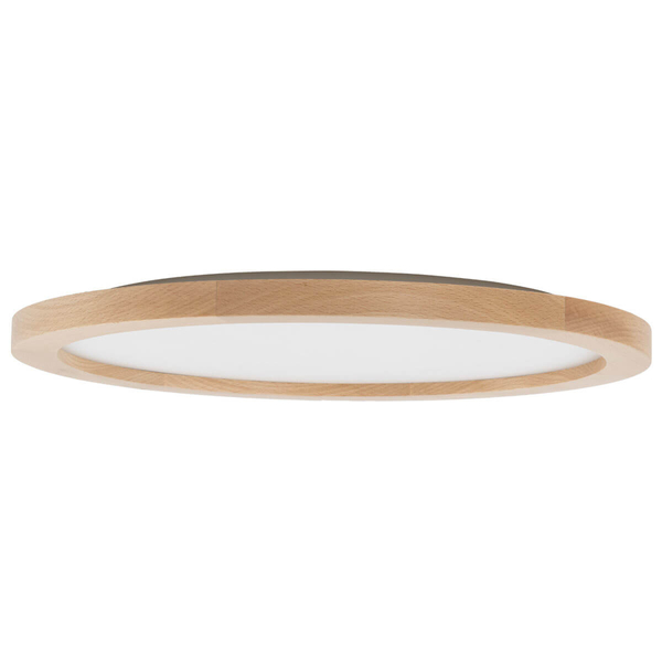 Lampa nasufitowa Aqua 18011 LED 36W 3000-6500K IP54 okrąg drewniana biała