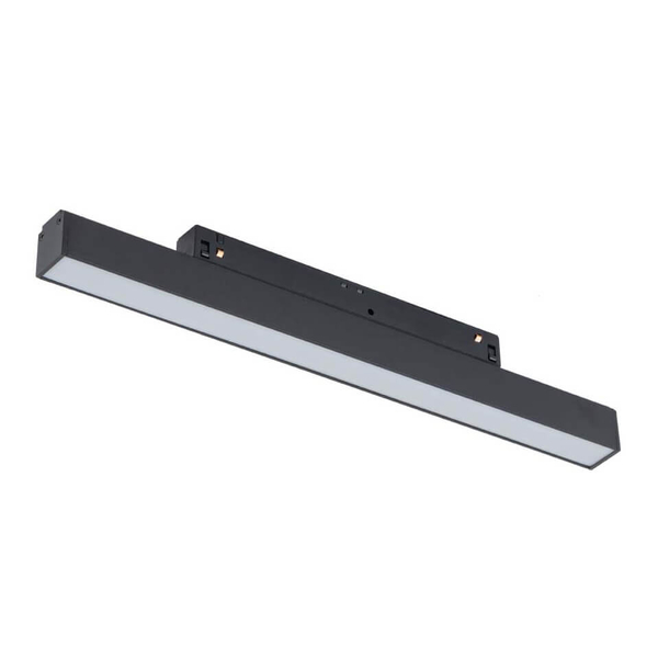 Podłużna lampa Komatsu 6546 Shilo LED 24W 4000K do szyny magnetycznej czarna
