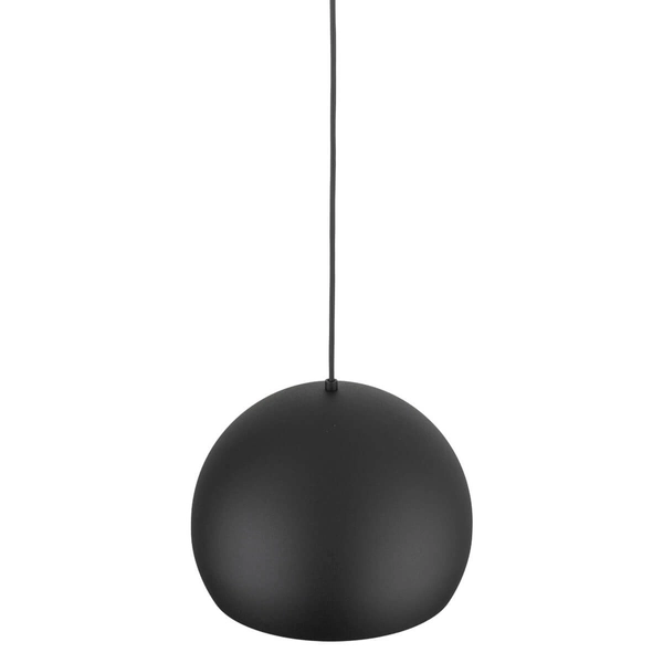 Zwisowa lampa nad wyspę Zoe 10168 do kuchni półokrąg czarna