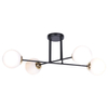Przysufitowa lampa loftowa ISLA K-4914 Kaja szklane kule balls białe czarne