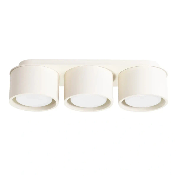 Potrójna lampa sufitowa MODO beżowa SL.2444 3xGx53 metalowy spot