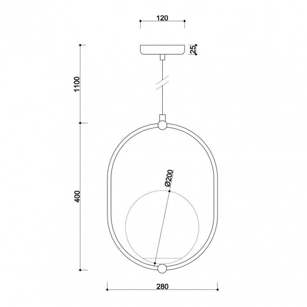 Lampa wisząca nad wyspę Koban KOB111P0 okrągła do salonu biała