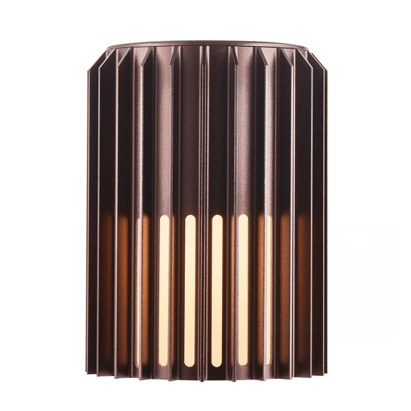 Zewnętrzna lampa na ścianę ALUDRA 2118011261 IP54 tuba brązowy