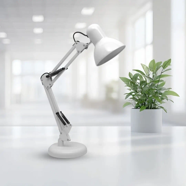 Regulowana biurkowa lampa NEXA BLACK ML1638 metalowa czarna