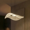 Lampa wisząca nad wyspę metalowa MEDUSA LED 30W 3000K AZ6789 transparentna czarna