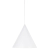 Lampa wisząca stożkowa CONO 10009 salonowa biały