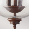 Sufitowa lampa szklana Pickering Lane FE-PICKERING-LANE-SF Feiss retro szklany brązowy