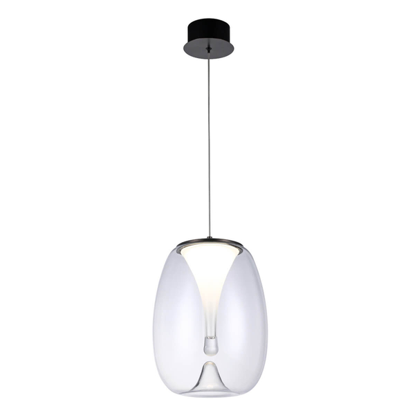 Salonowa lampa wisząca PAMELA AZ5825 Azzardo LED 15W 3000K przezroczysta