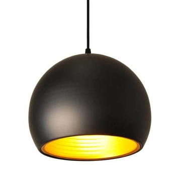 Lampa zawieszana Retro ABR-LWGEO1 Abruzzo zwis czarna złota