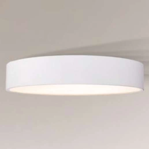 Plafon LAMPA sufitowa BUNGO 7142 Shilo okrągła OPRAWA ścienna KINKIET biały