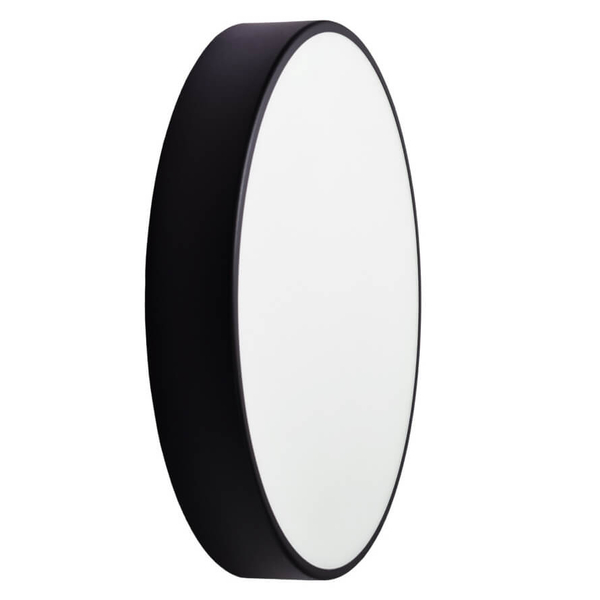 Okrągła lampa sufitowa Cleo 1307623600462 Temar LED 69W 4000K czarna