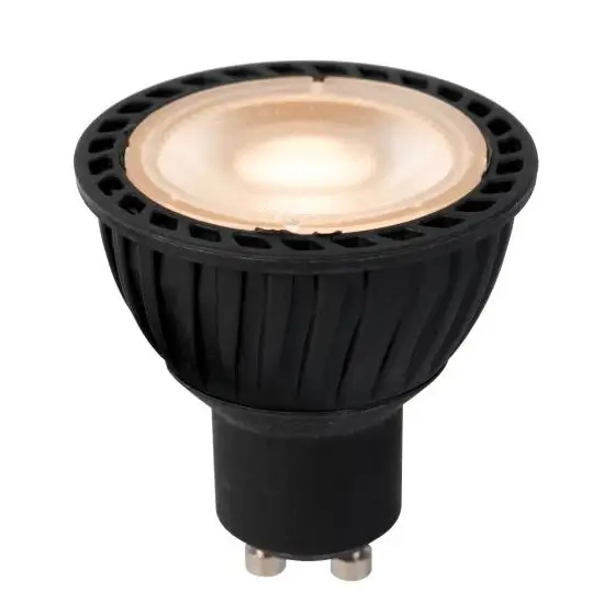Zestaw 3 szt. żarówki 49010/15/30 GU10 LED 5W 2200-2700K 350LM czarne