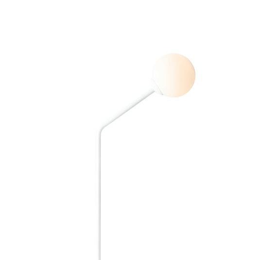 Lampa podłogowa Pure 1064A Aldex stojąca salonowa kula balls biała