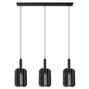 Sypialniana lampa wisząca Rafal 45492/03/36 filc czarna szara