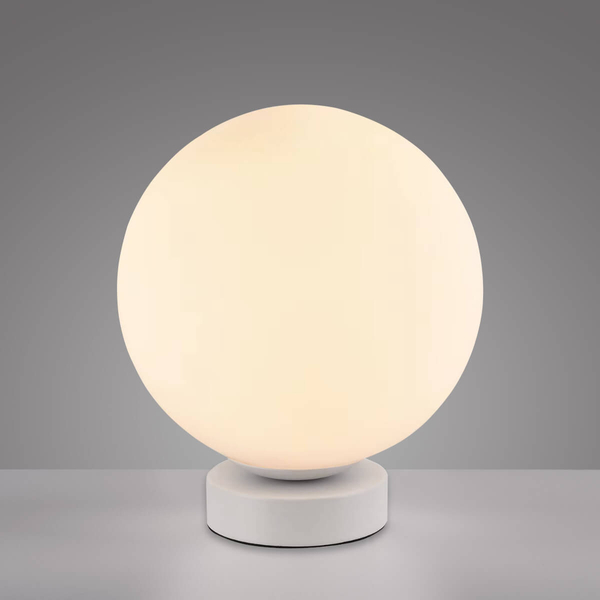 Lampka stolikowa Bolo 22071-16 Just Light RGB do salonu bubble biała