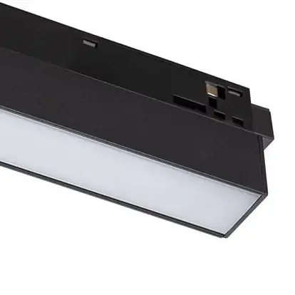 Lampa do systemu szynowego magnetycznego 10143 LED 9W 3000K czarna