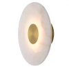 Okrągły naścienny kinkiet Dalinia WL0114 LED 8W 3000K złoty