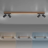 Sufitowa lampa PURE-LINES brązowa antracyt 6121-79 5xLED 25W CCT tuby