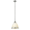 Lampa wisząca do jadalni retro Amelia HK-AMELIA-P-M-CM chrom biały