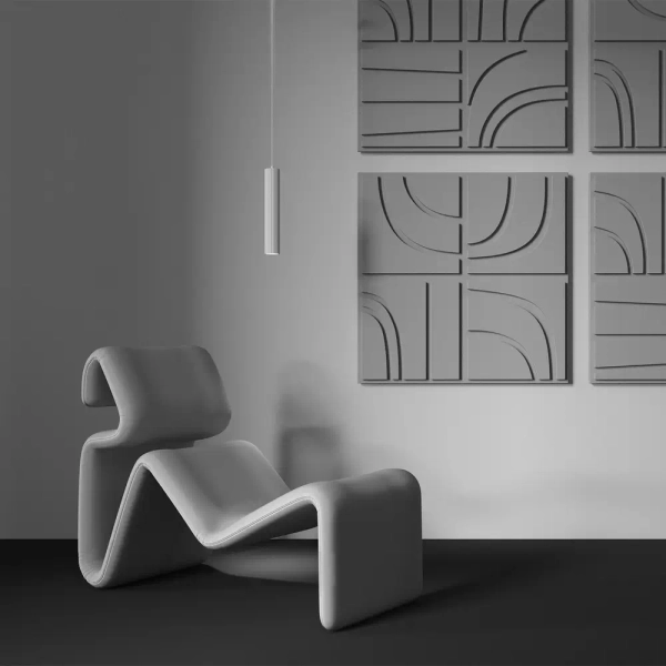 Minimalistyczna sufitowa lampa Calipso P106PL-01-GU10-W tuba biała