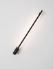 Nowoczesny kinkiet salonowy Buin LED 15W 3000K natynkowy czarny