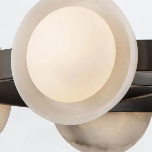 Żyrandol modernistyczny Alonso QN-ALONSO8-UBZ-AR LED 30W 3000K brązowy