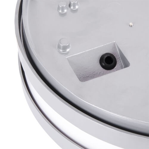 Ścienna LAMPA zewnętrzna SOLINA LED C 03836 Ideus elewacyjna OPRAWA hermetyczna LED 7,5W 4000K numer domu nad drzwi IP54 szary