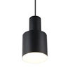 Wisząca lampa ELIOR DL132319400 Trio walec tubka do kuchni czarna