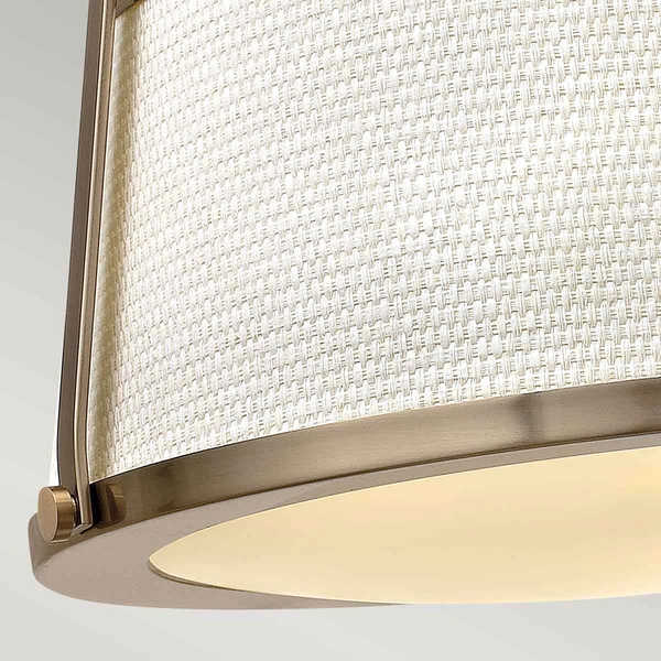 Sufitowa lampa tkaninowa Charlotte HK-CHARLOTTE-SF-BC złoty
