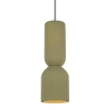 Ceramiczna lampa wisząca Balera LP-0309/1P Green skandynawska zielony