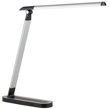 Stojąca LAMPA biurkowa CHIC 8357 Nowodvorski metalowa LAMPKA stołowa LED 7,5 W 4000K czarna srebrna