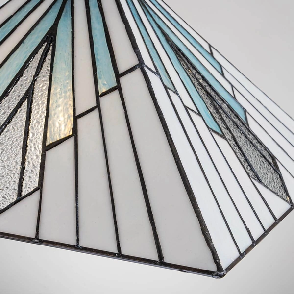 Zwisająca lampa z regulacyjną Alderley TF-ALDERLEY-P szklana kolorowa