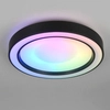 Plafon sypialniany Arco R65091432 LED 22W 2700-6000K funkcja RGB czarny