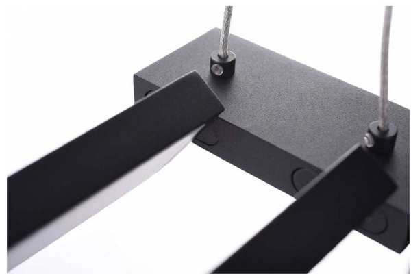 Lampa wisząca Flash AZ5427 LED 54W 4000K półka metalowa czarna