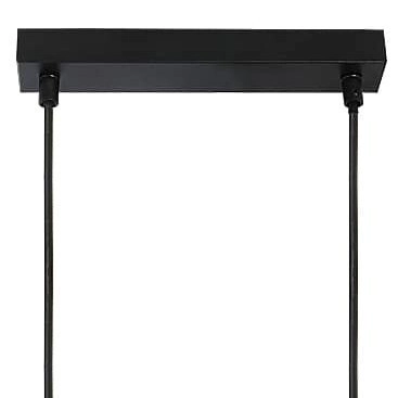 Industrialna LAMPA wisząca INDIANA 5284 Rabalux druciany zwis 4-punktowy do przedpokoju czarny