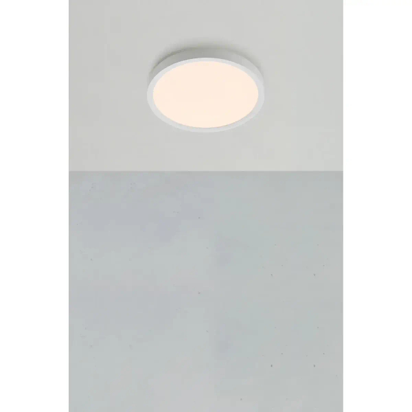 Plafon Punto Flush Mount  108843 LED 6W 3000K do łazienki IP44 biały