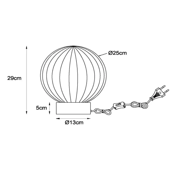 Lampka nocna na komodę MONSARAZ 45593/01/33 Lucide zielony