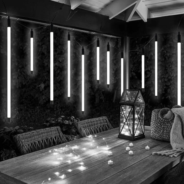 Ogrodowa lampa wisząca Natsu 9900 Shilo LED 8W sopel IP44 antracyt