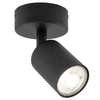 Sufitowa lampa Top 5739 reflektorek regulowana tubka czarna